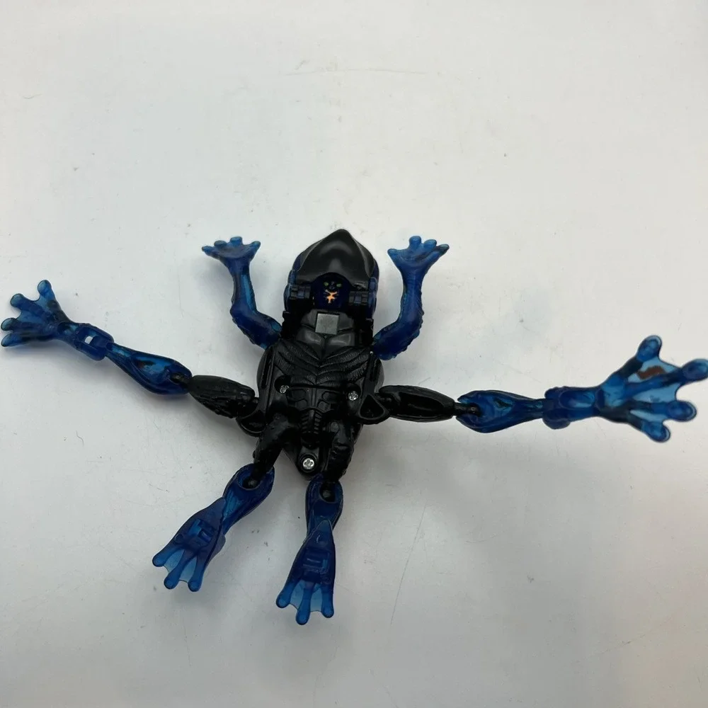 1996 Transformers Beast Wars Spittor Frog Vintage Action Figure